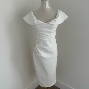 Off shoulder White Dress